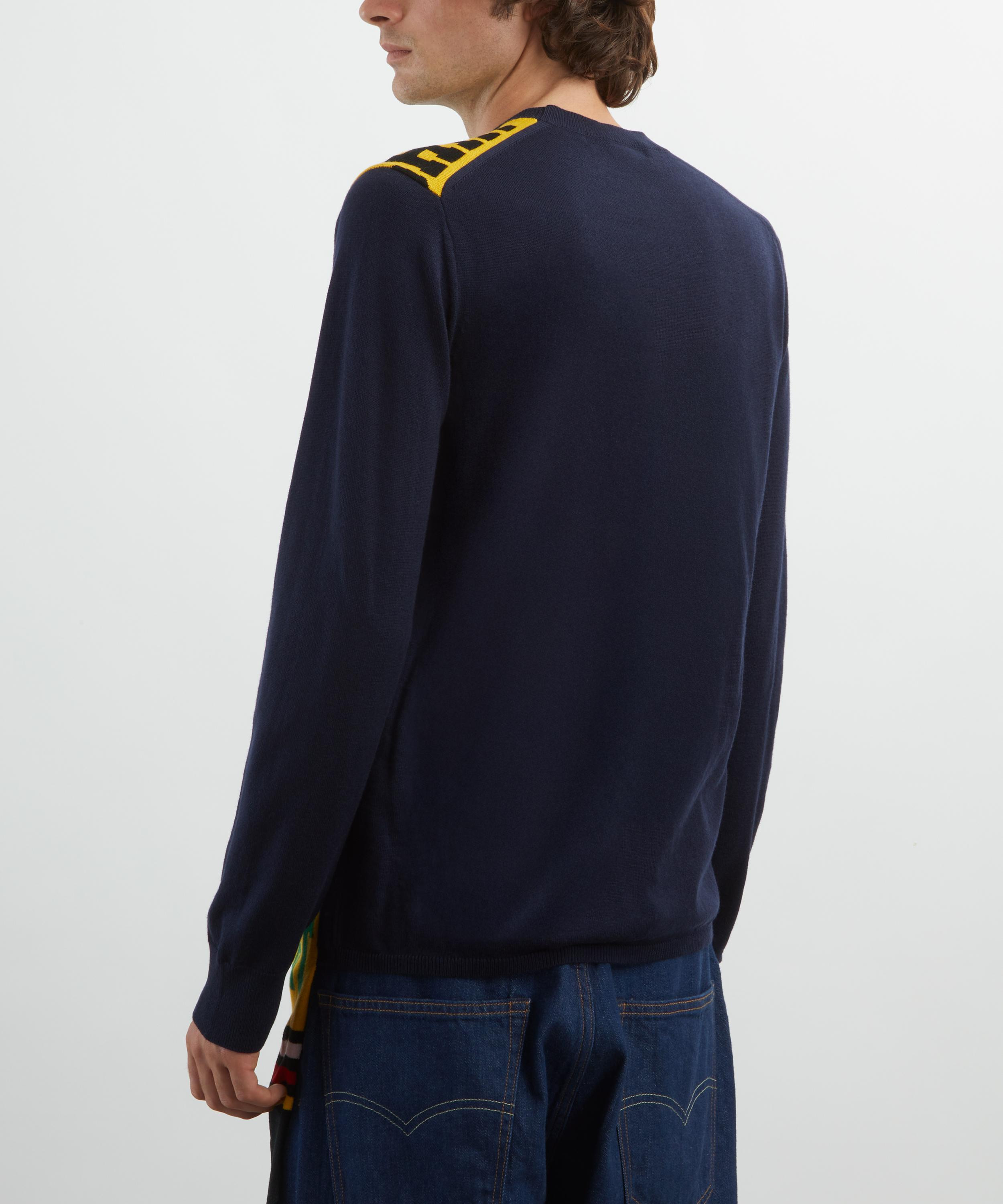 Football Scarf Knitted Jumper - 4