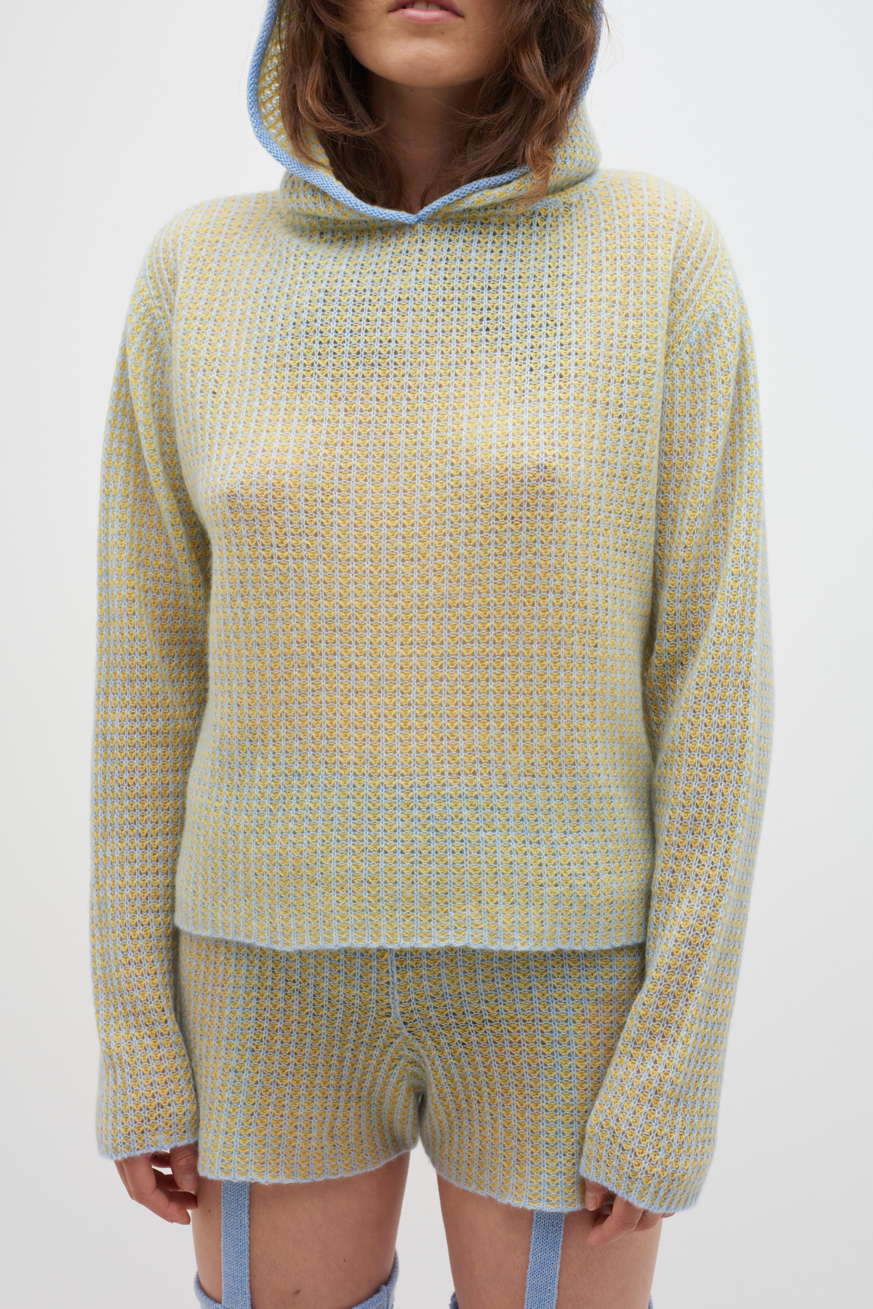 ROSETTE STITCH WOMEN'S HOODIE - 2