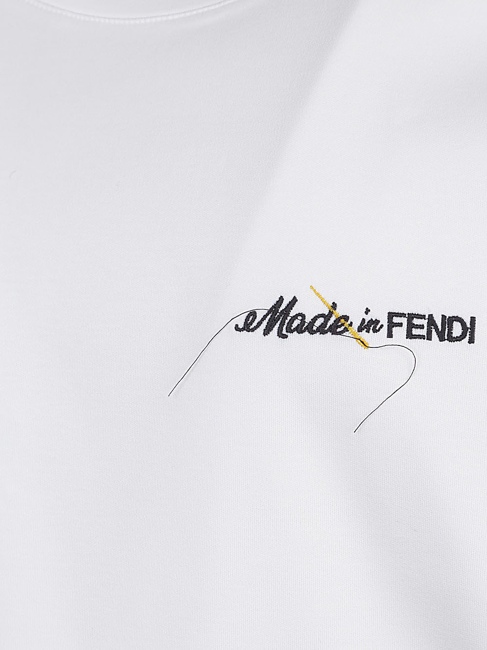 Fendi Men Cotton T-Shirt - 3