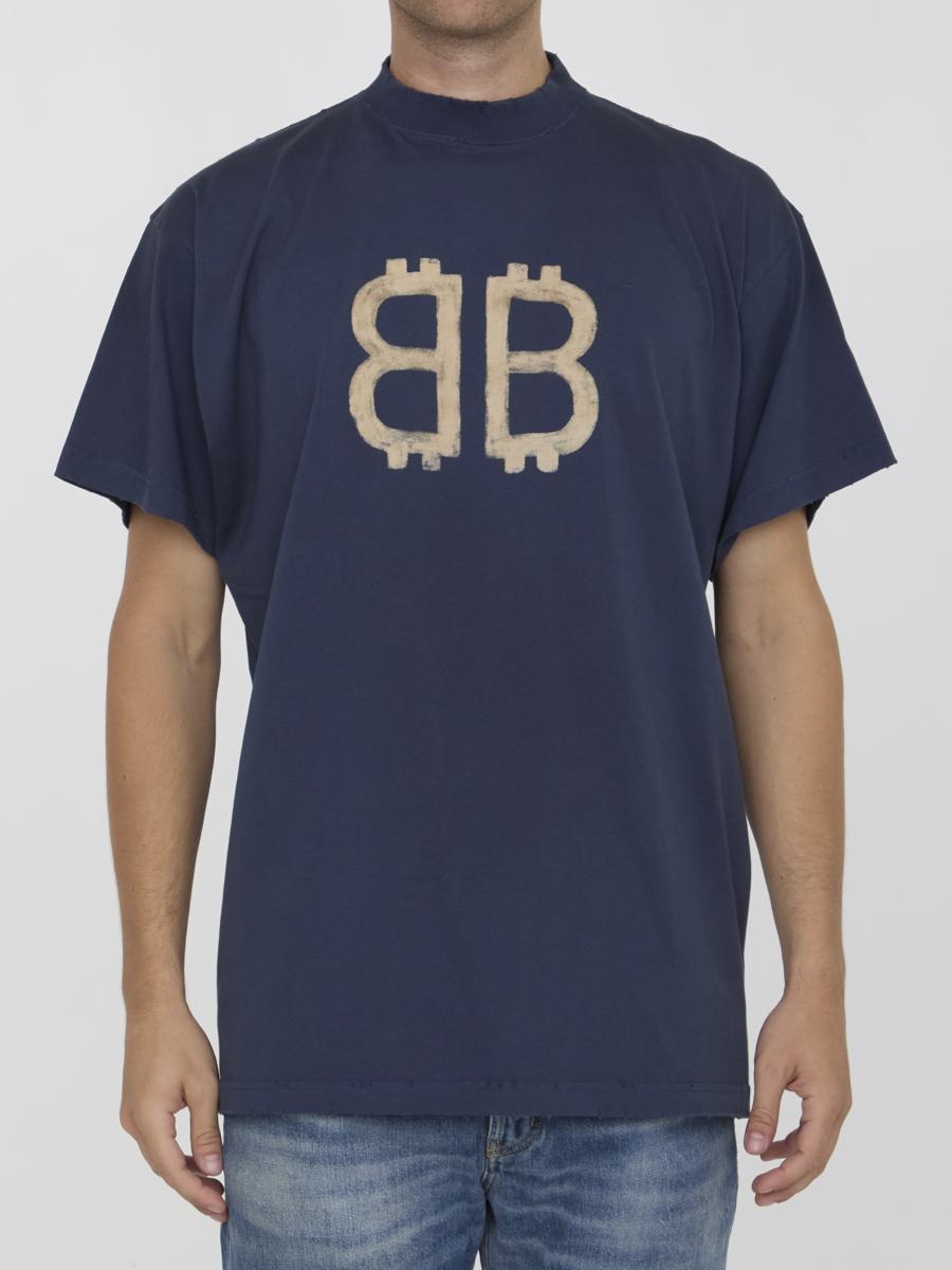 BALENCIAGA Balenciaga Crypto T-Shirt | baltini | REVERSIBLE