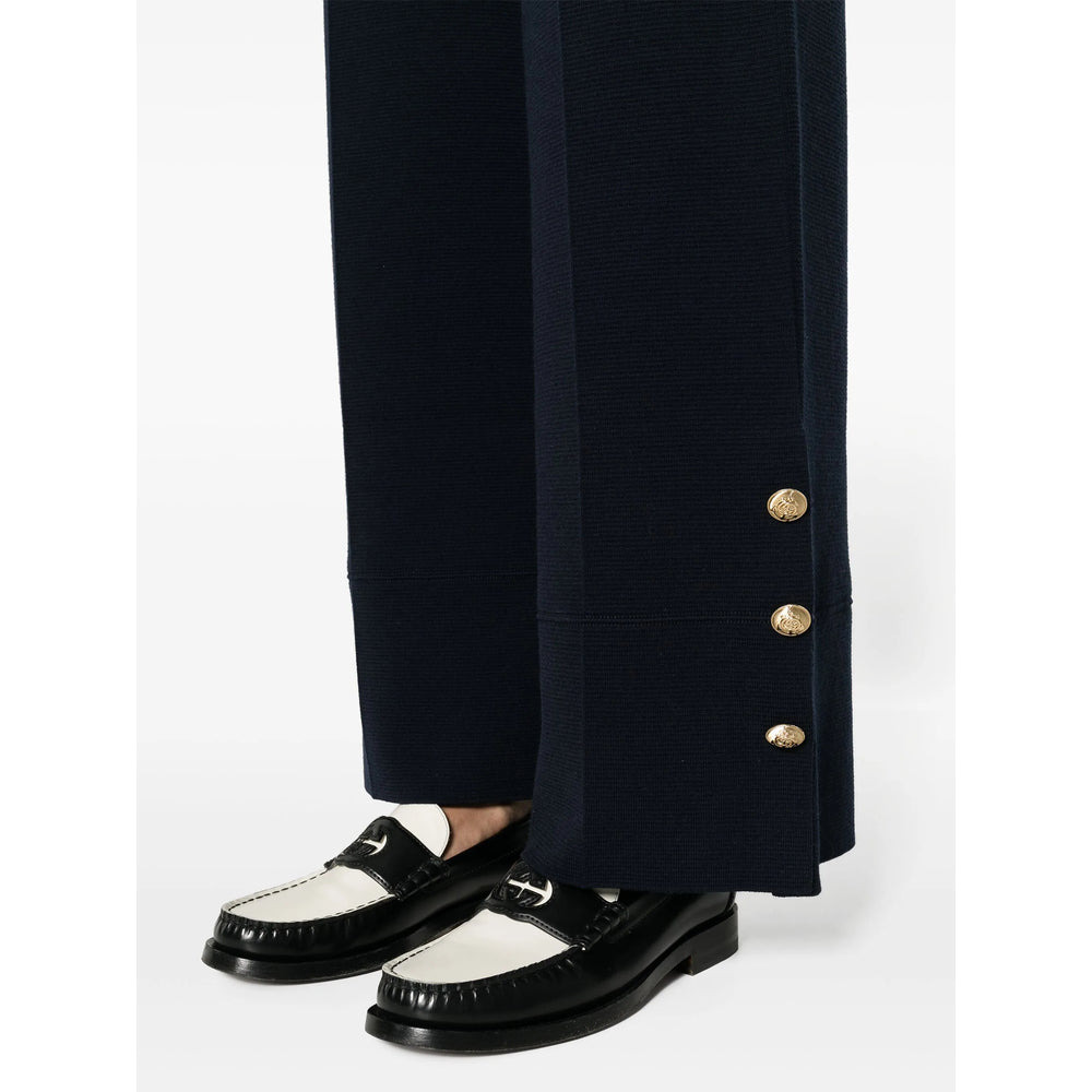 Gucci Blue Trousers - Palazzo Pants Women - 3