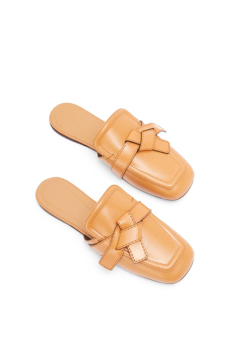 Gate flat mule in calfskin 3