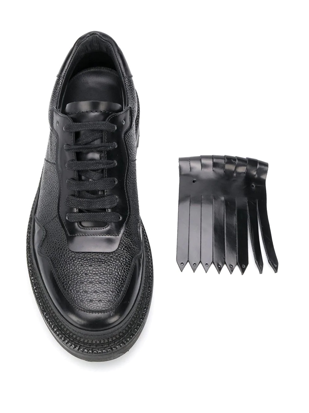 fringe placket shoes - 4