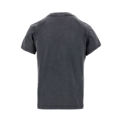 courrèges STONE WASHED JERSEY T-SHIRT outlook