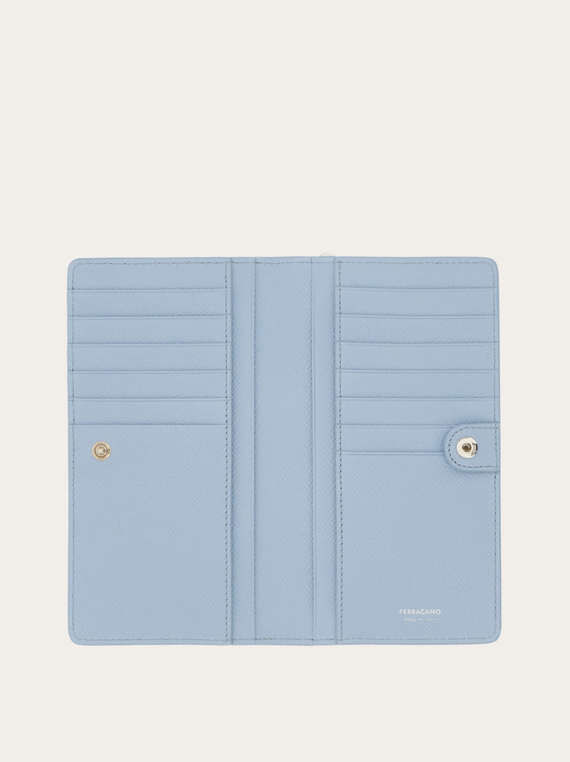 FERRAGAMO Gancini continental wallet outlook
