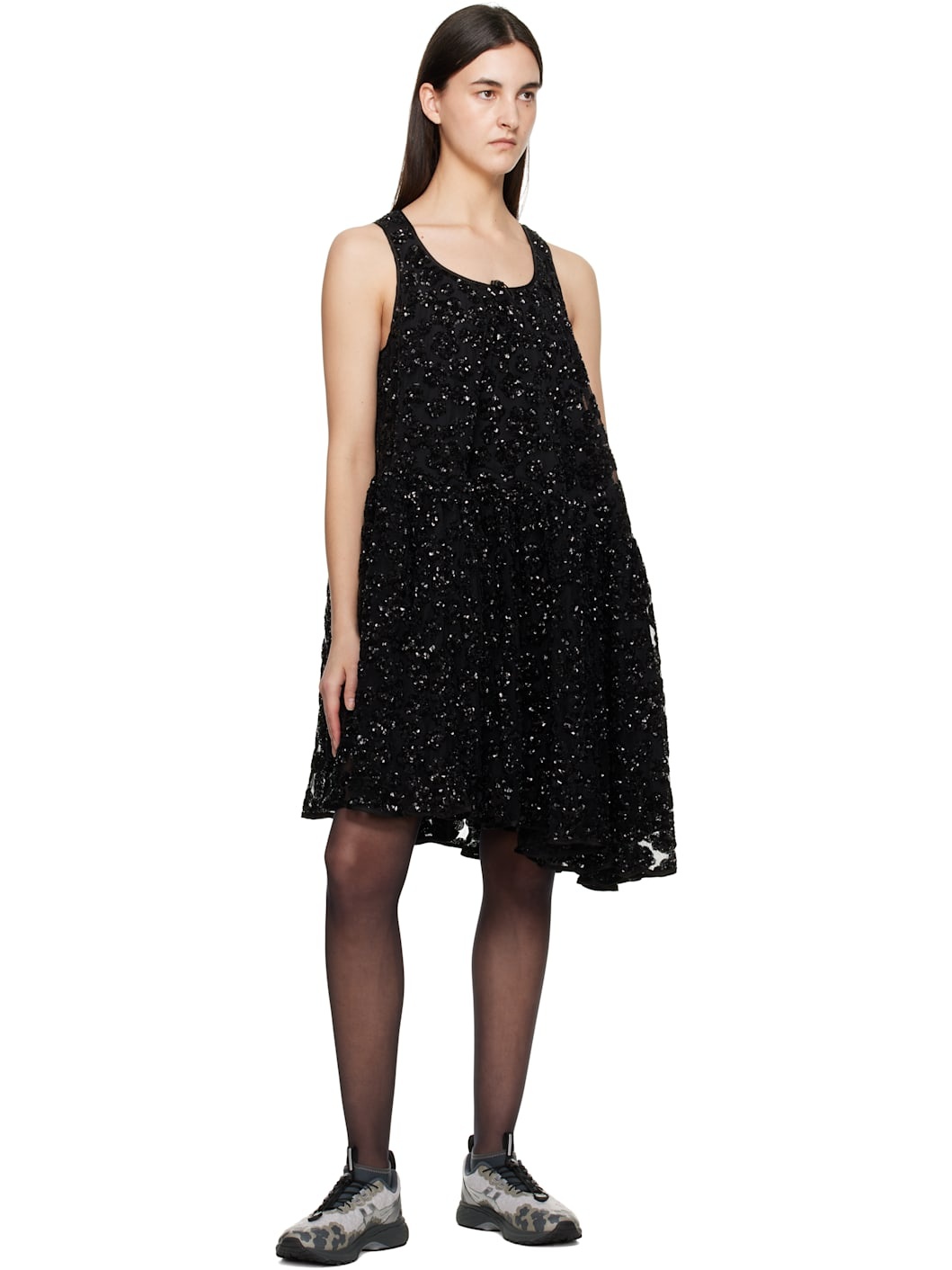 Black Azelia Minidress - 4