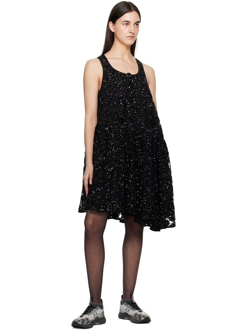 CECILIE BAHNSEN Black Azelia Minidress outlook