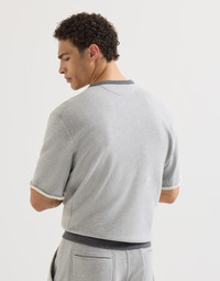 Brunello Cucinelli Cotton French terry short sleeve sweatshirt