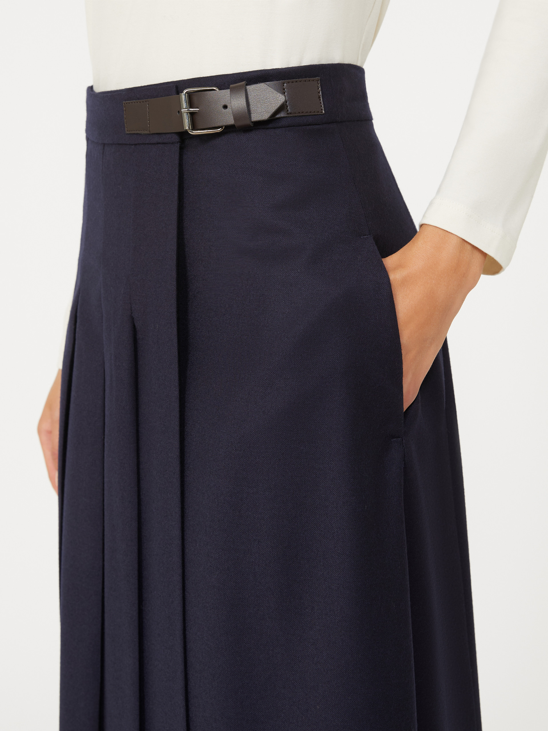 FASTOSO Wool wrap skirt - 5