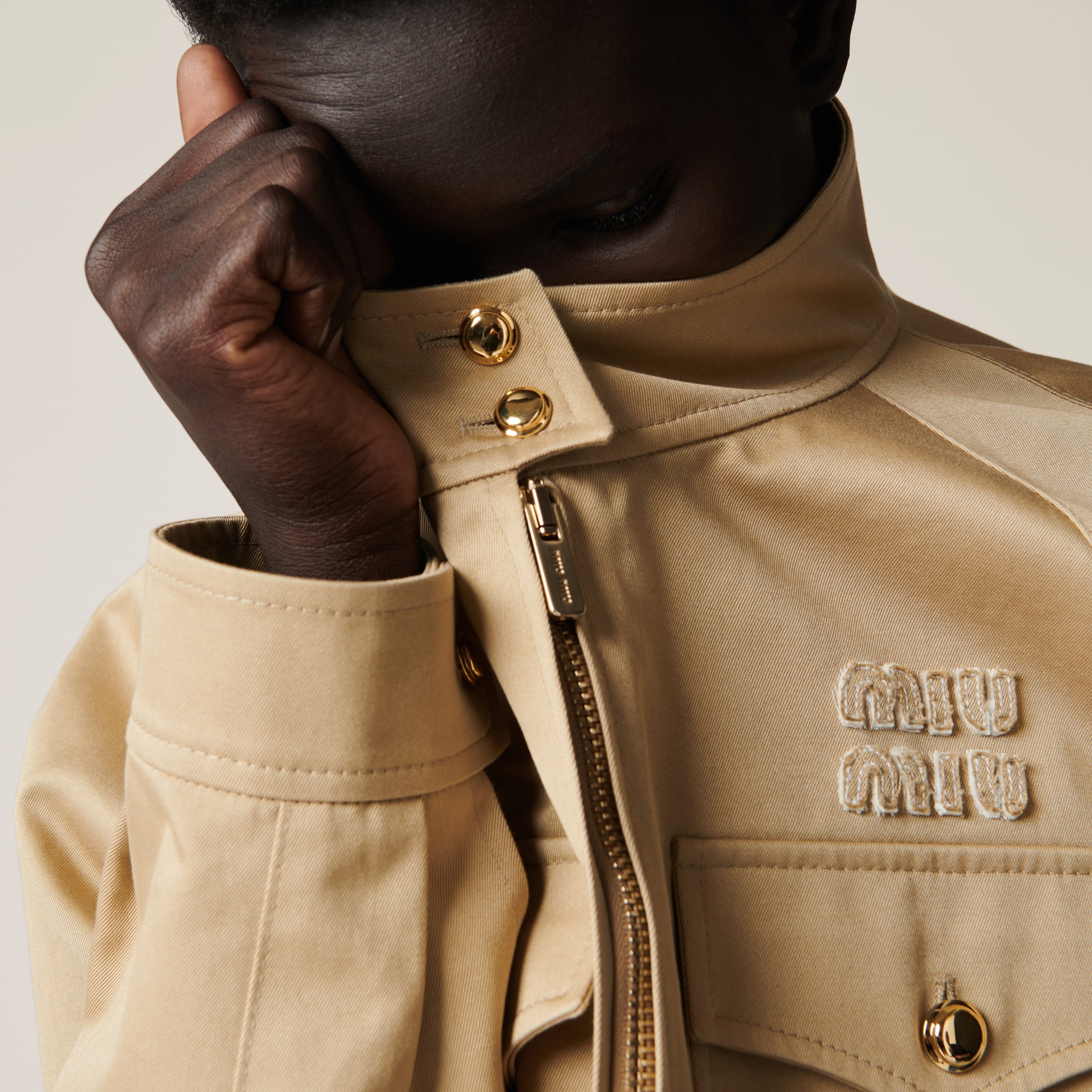 Chino blouson jacket - 5