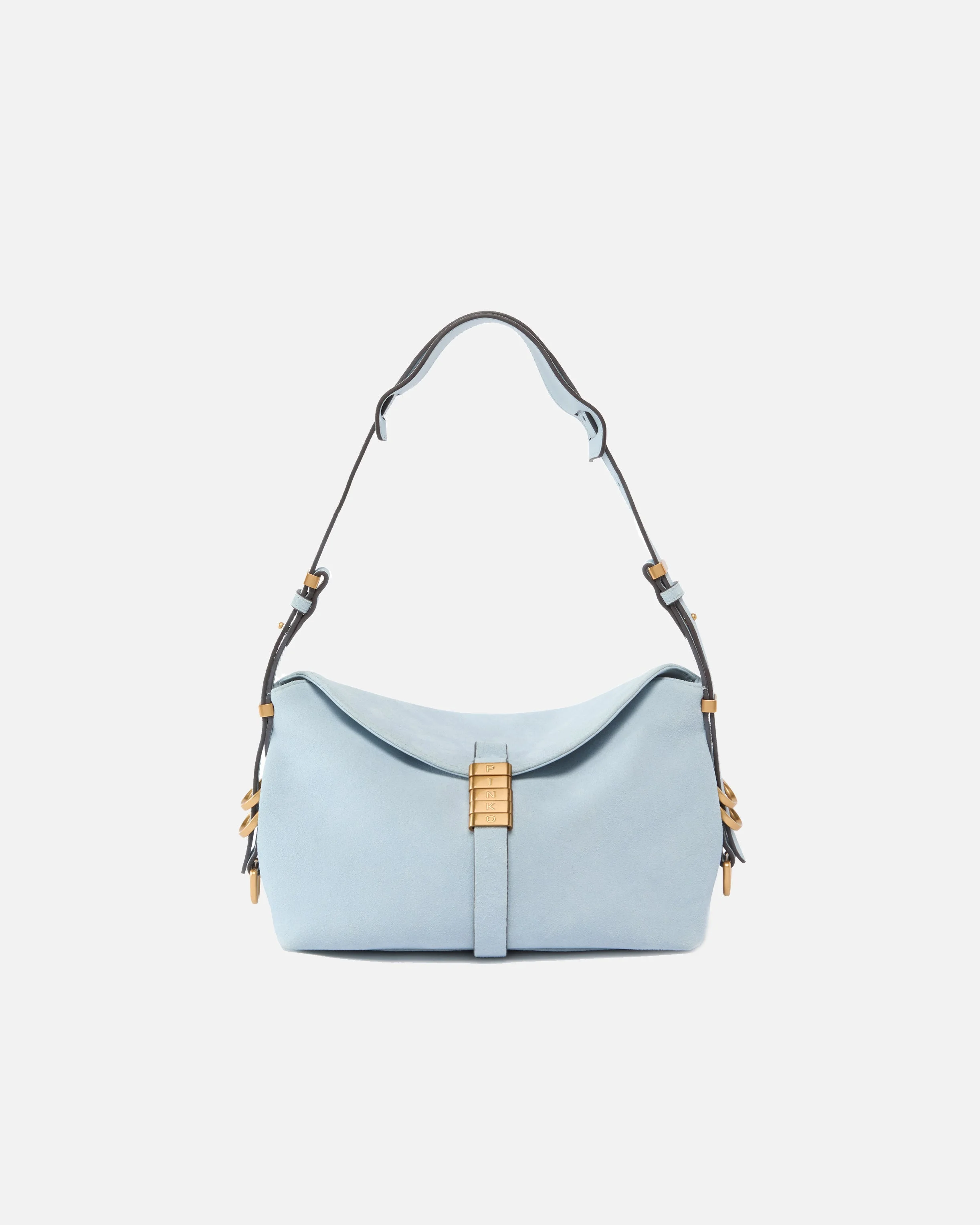 SADDLE SUEDE SMALL SHOULDER BAG - 1