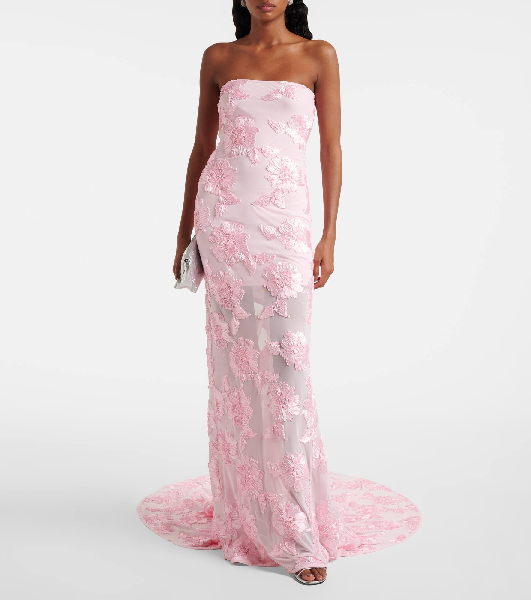 Bridal embroidered gown - 2