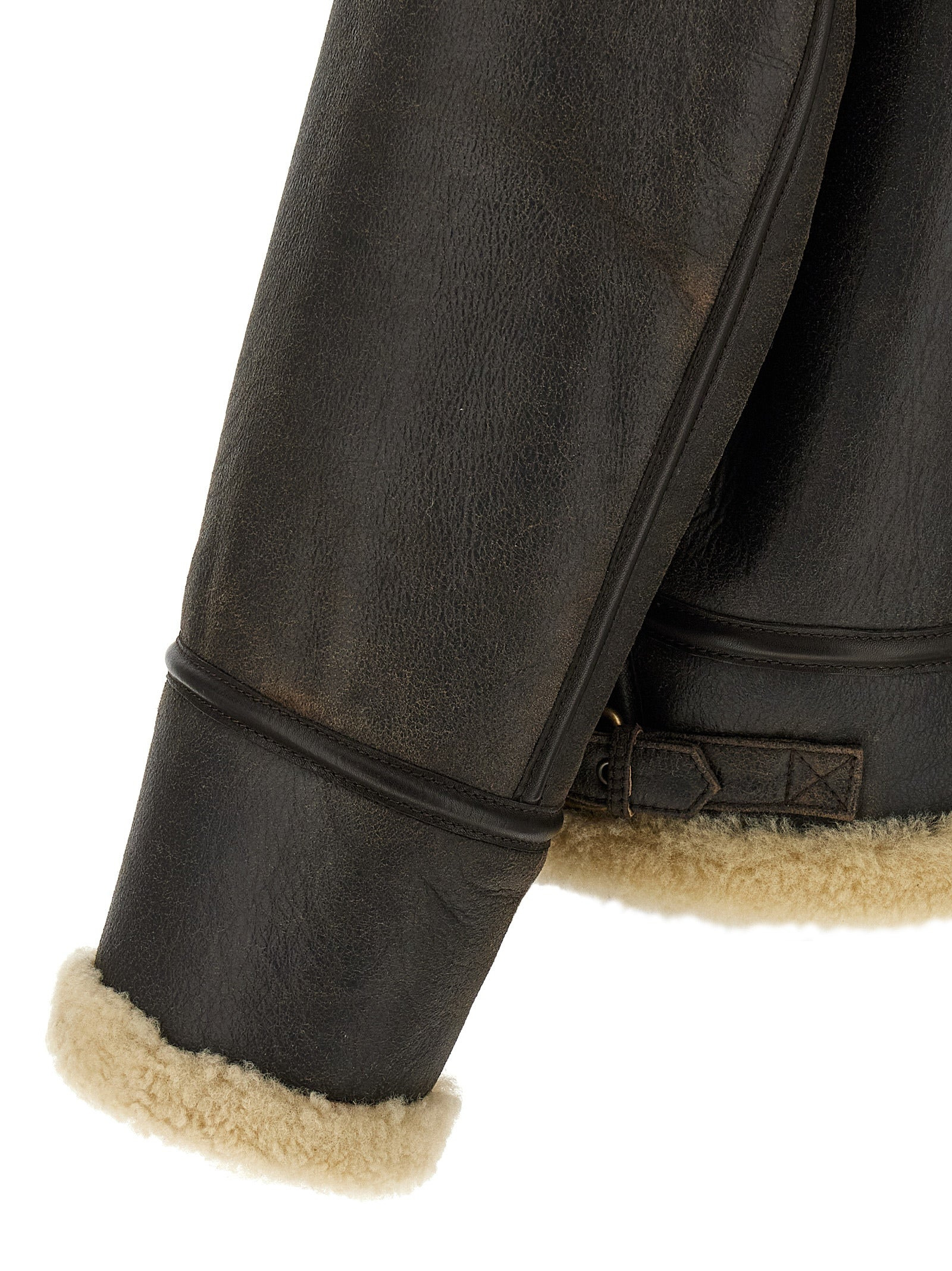 Dsquared2 Men 'Aviator' Sheepskin Jacket - 4