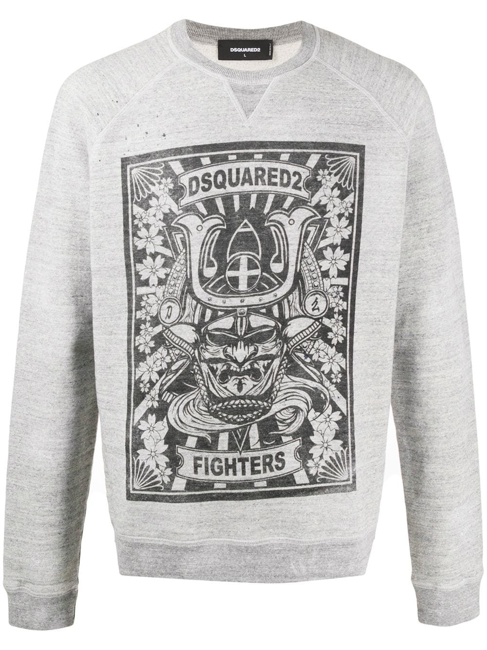 Fighters print sweatshirt - 1