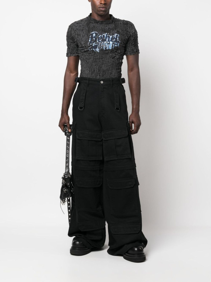 VETEMENTS detachable-legs 화물 청바지 outlook