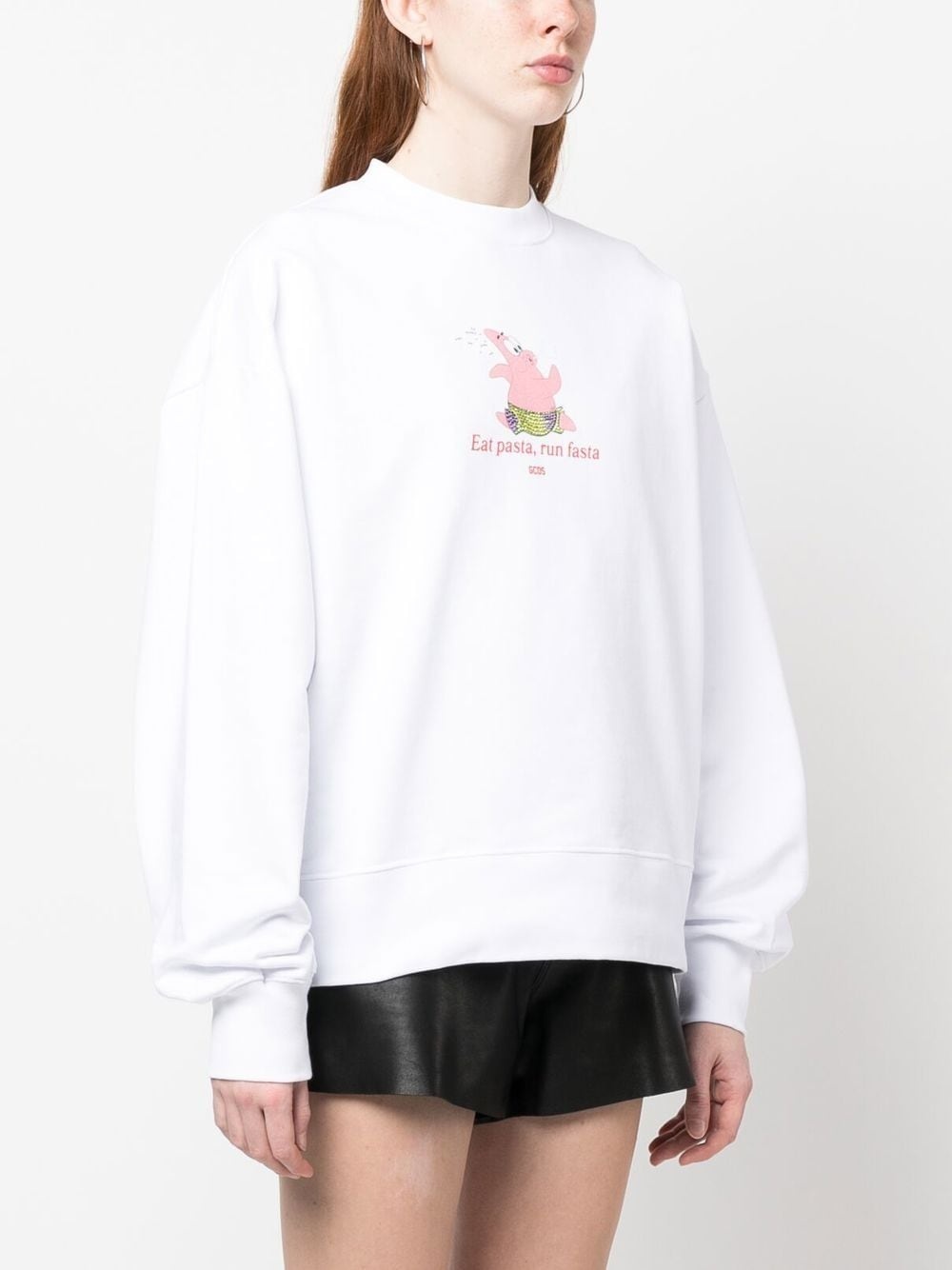 graphic-print cotton sweatshirt - 3