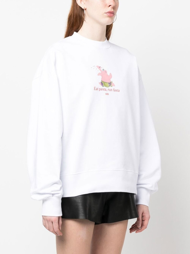 graphic-print cotton sweatshirt 3