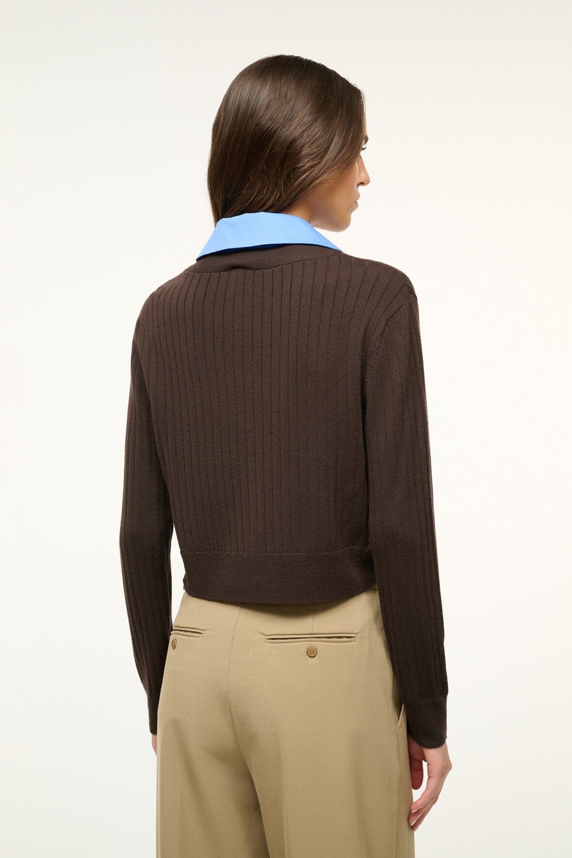 STAUD WALLIS SWEATER EARTH CORNFLOWER - 4