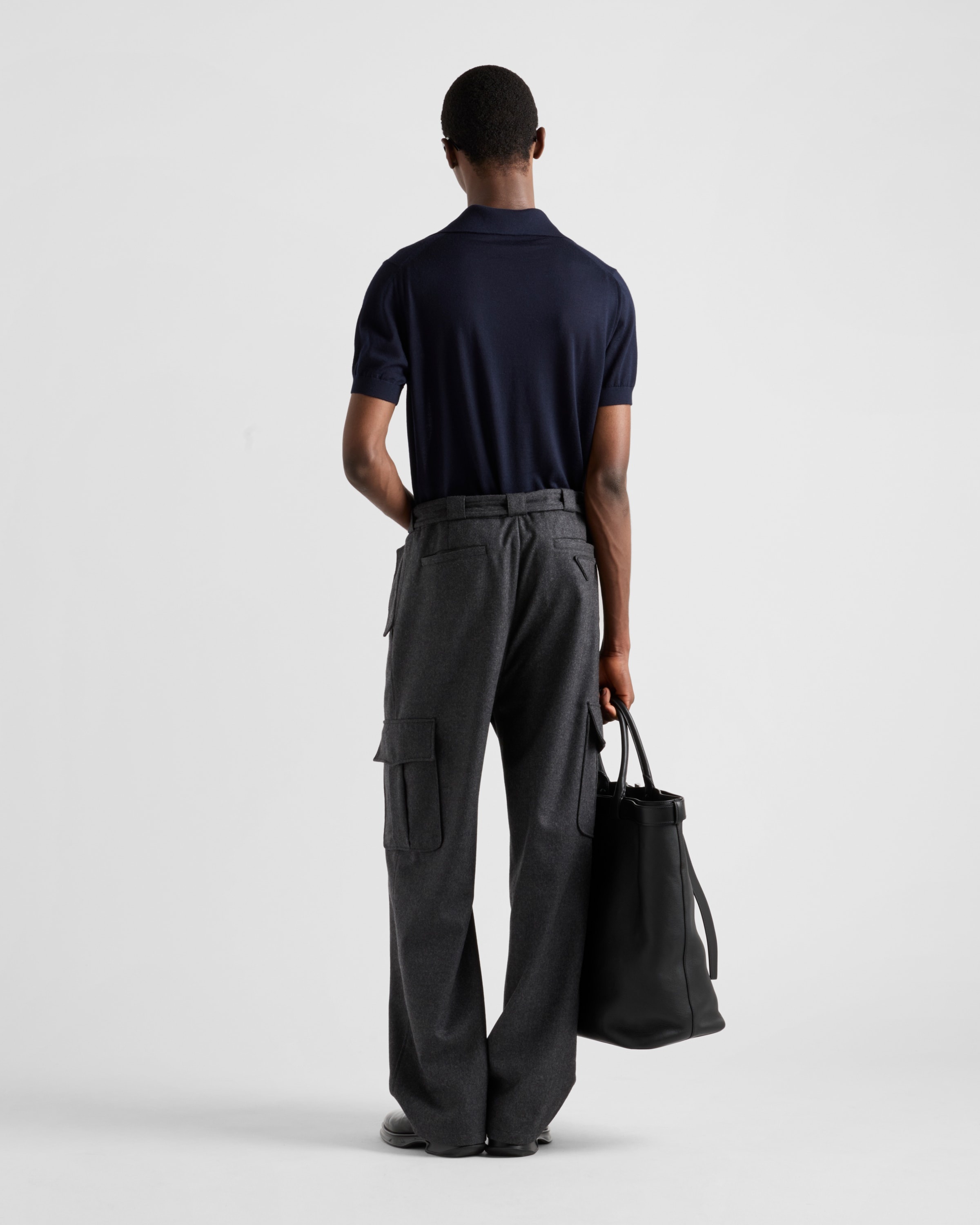 Cashmere polo shirt - 5