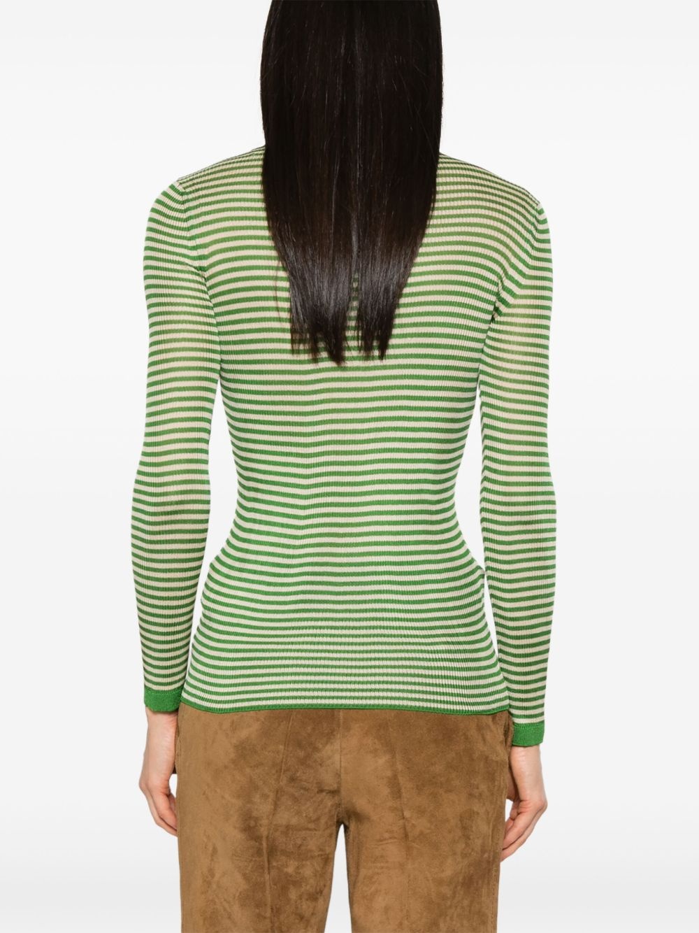 striped sweater - 4