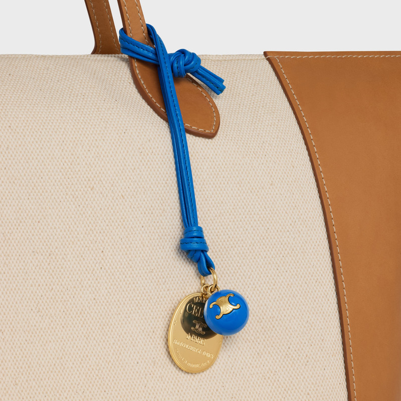 CELINE MAISON CELINE MEDALLION CHARM IN SMOOTH LAMBSKIN AND METAL outlook