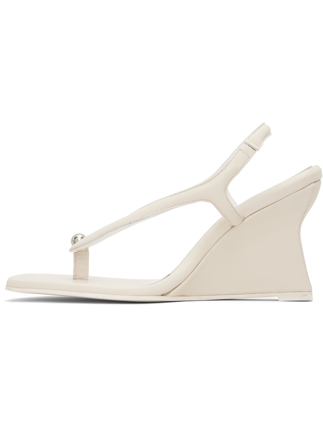 Off-White Valentina Wedge Heeled Sandals - 3