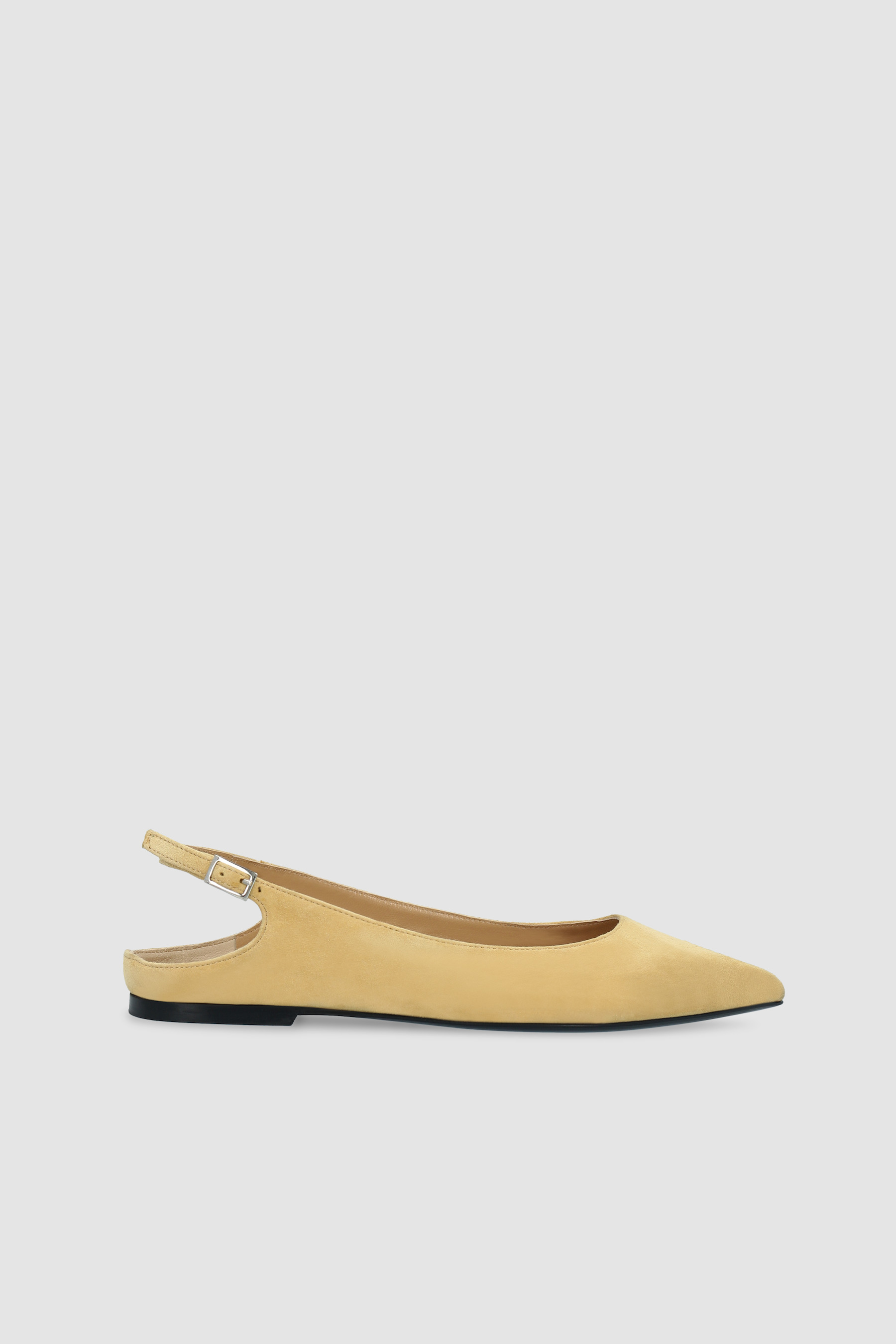 KOYNA REED KID SUEDE LEATHER SLINGBACK FLAT - 1
