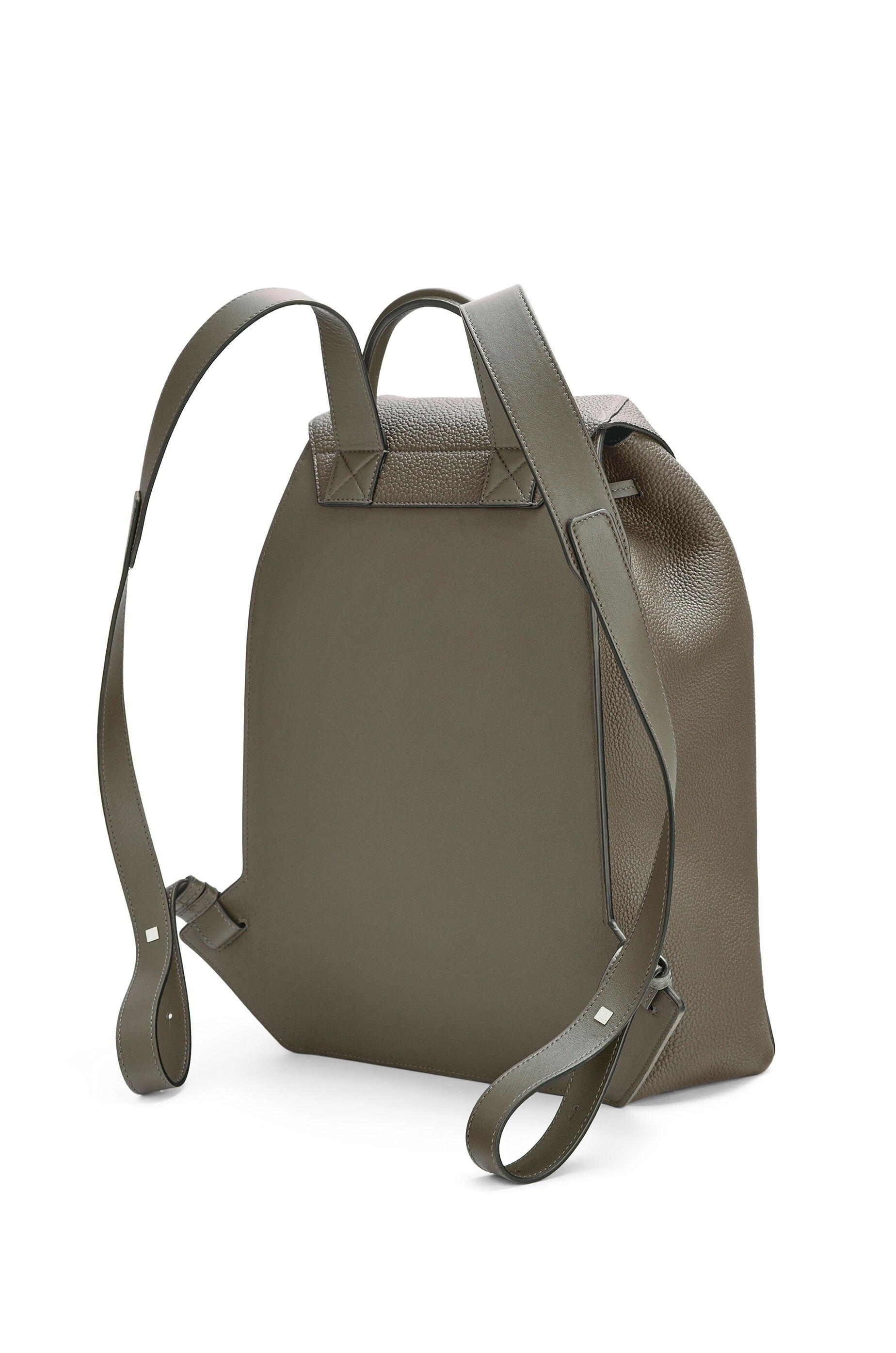 Drawstring Backpack in grained calfskin - 4