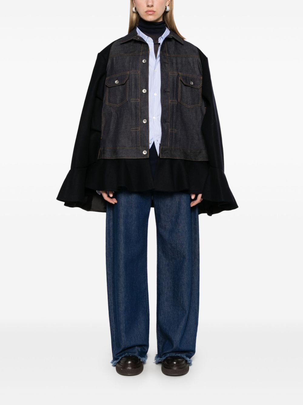 panelled jacket - 2