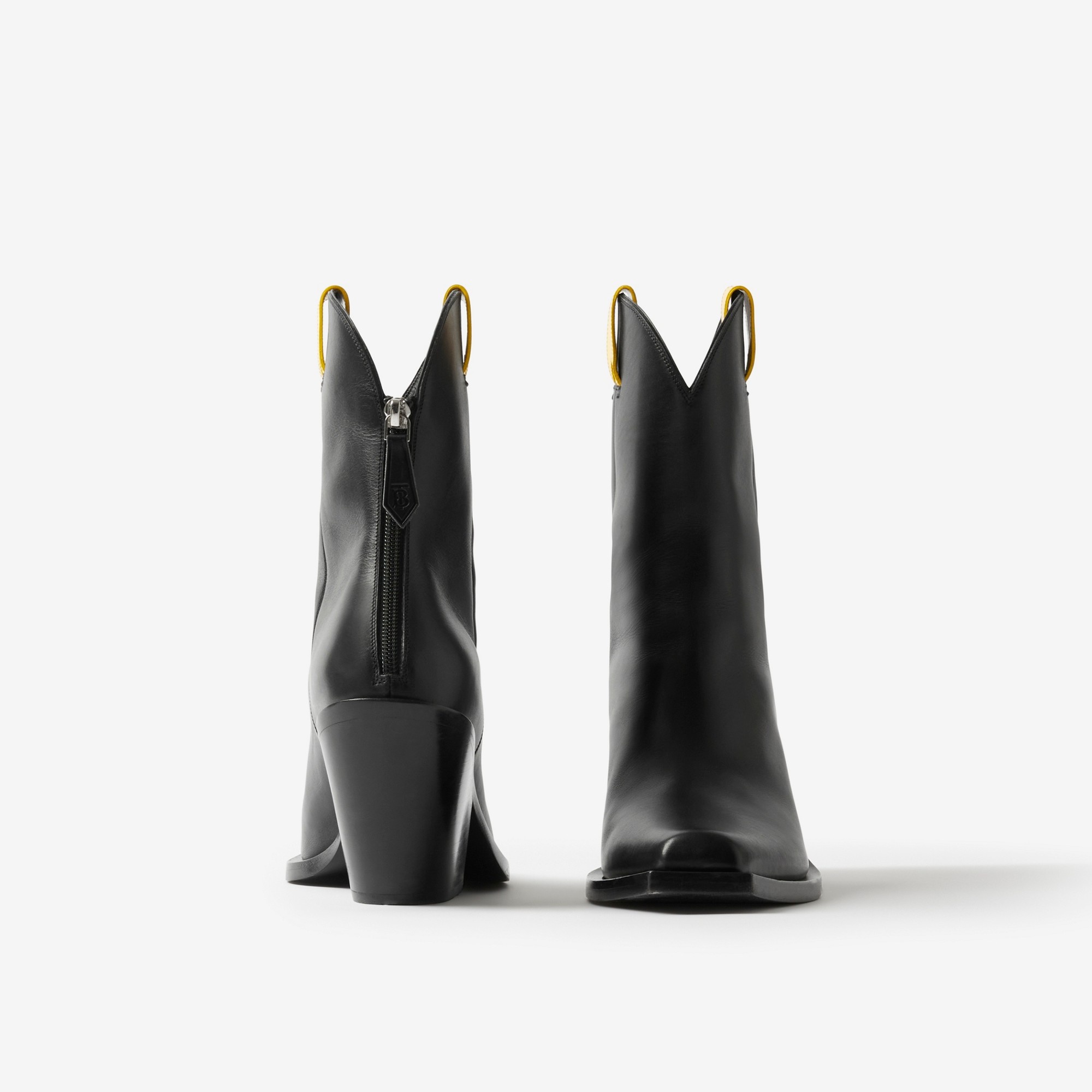 Leather Ankle Boots - 4