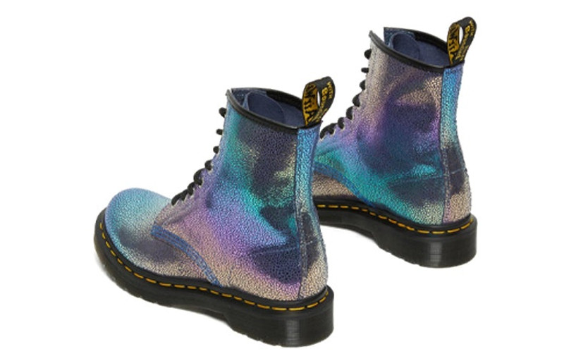 Dr. Martens (WMNS) Dr.Martens 1460 Rainbow Ray Suede Lace Up Boots 'Purple' 26963500 outlook