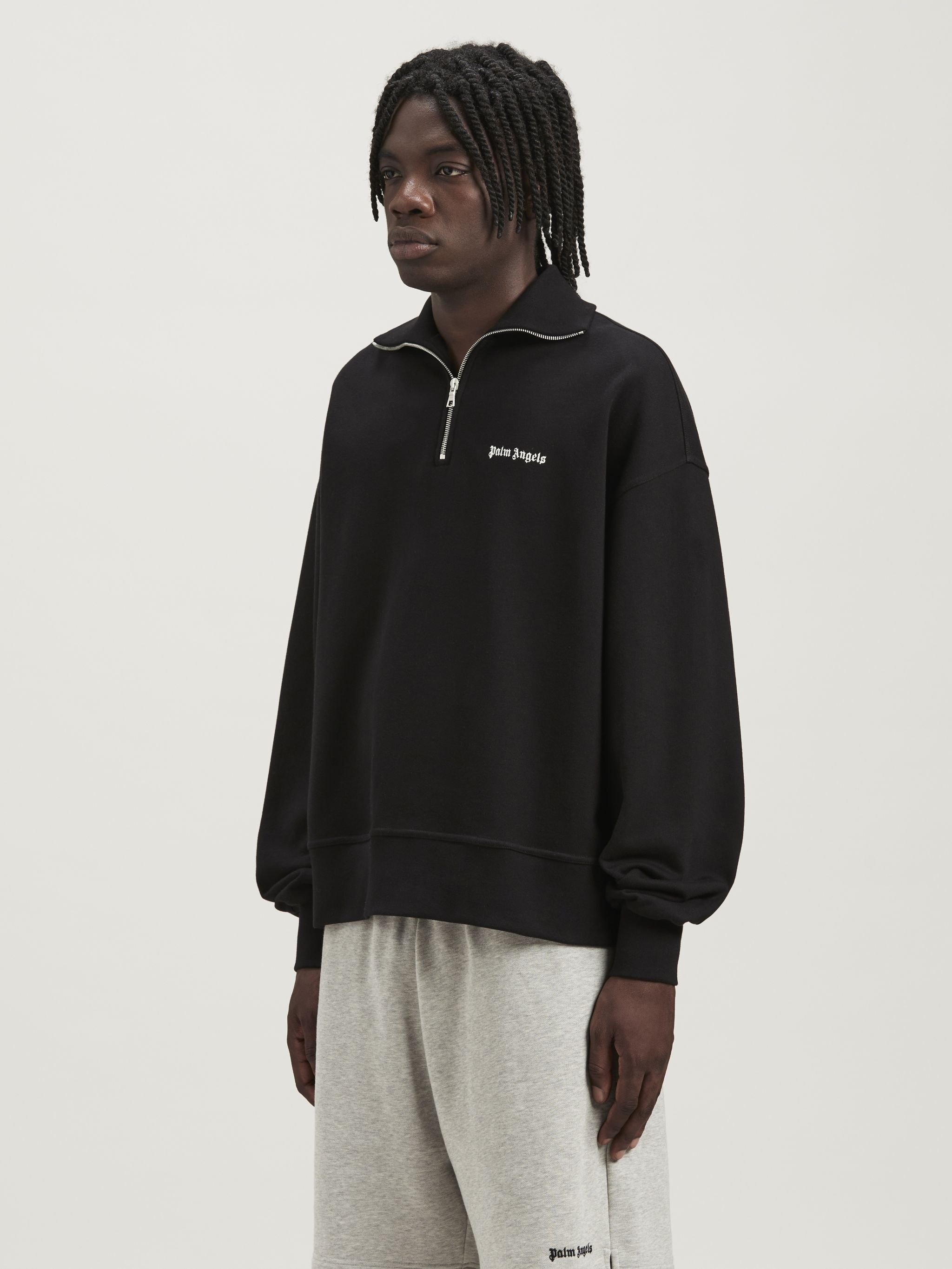 Embroidered Logo High Neck - 4