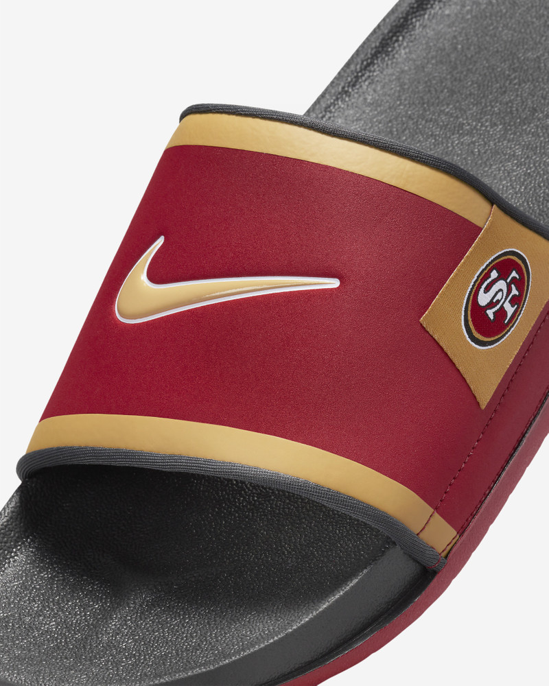 Nike Offcourt (San Francisco 49ers) Offcourt Slides 6