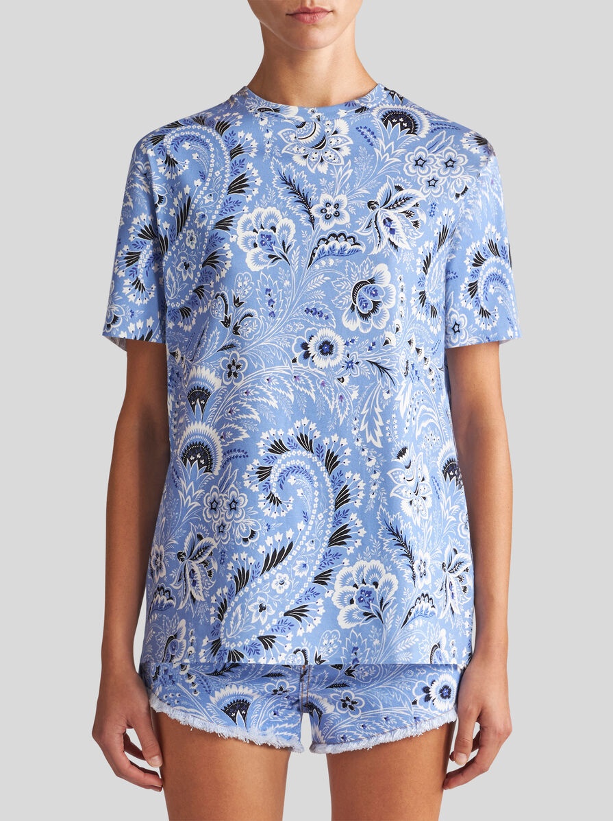 BANDANNA-PRINT T-SHIRT - 2