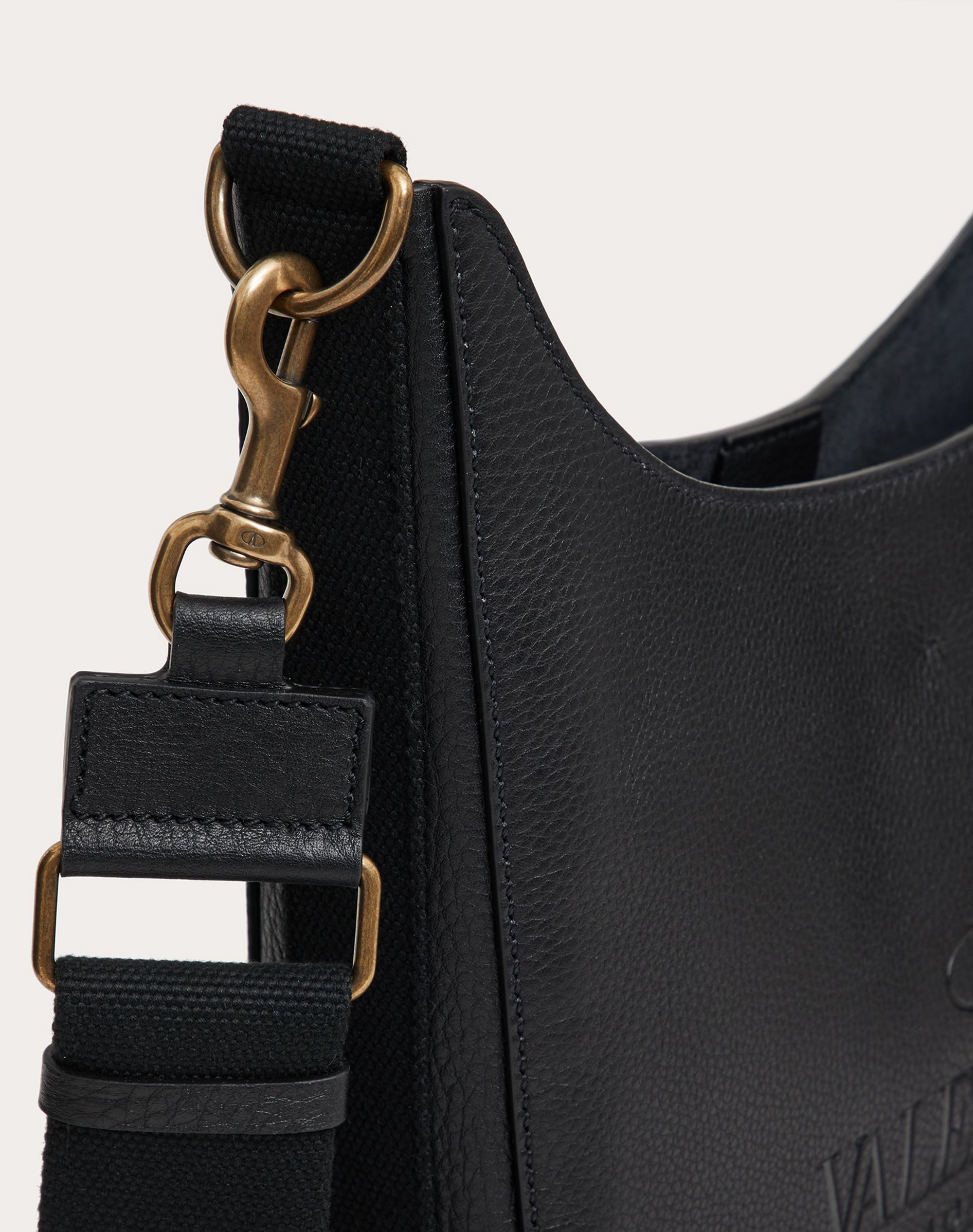 VALENTINO GARAVANI IDENTITY Leather Hobo Bag - 5