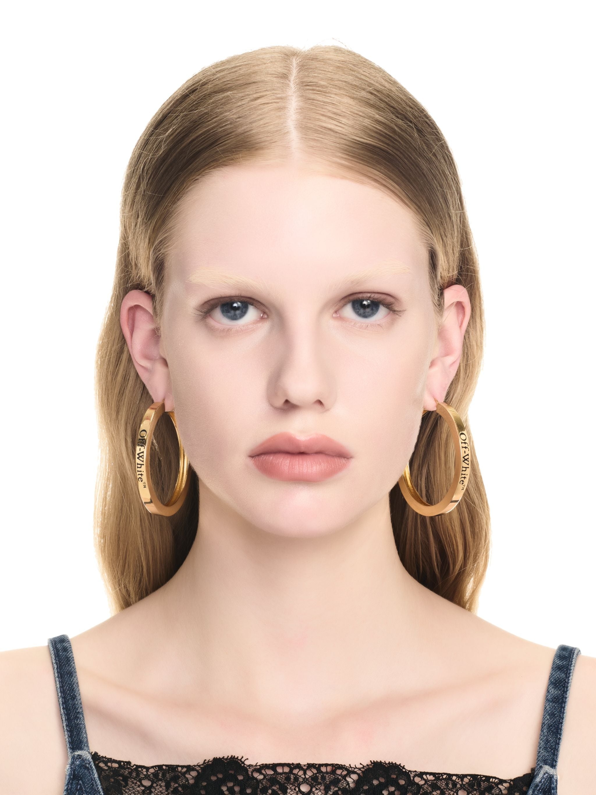 Logo Hoop Earrings - 3