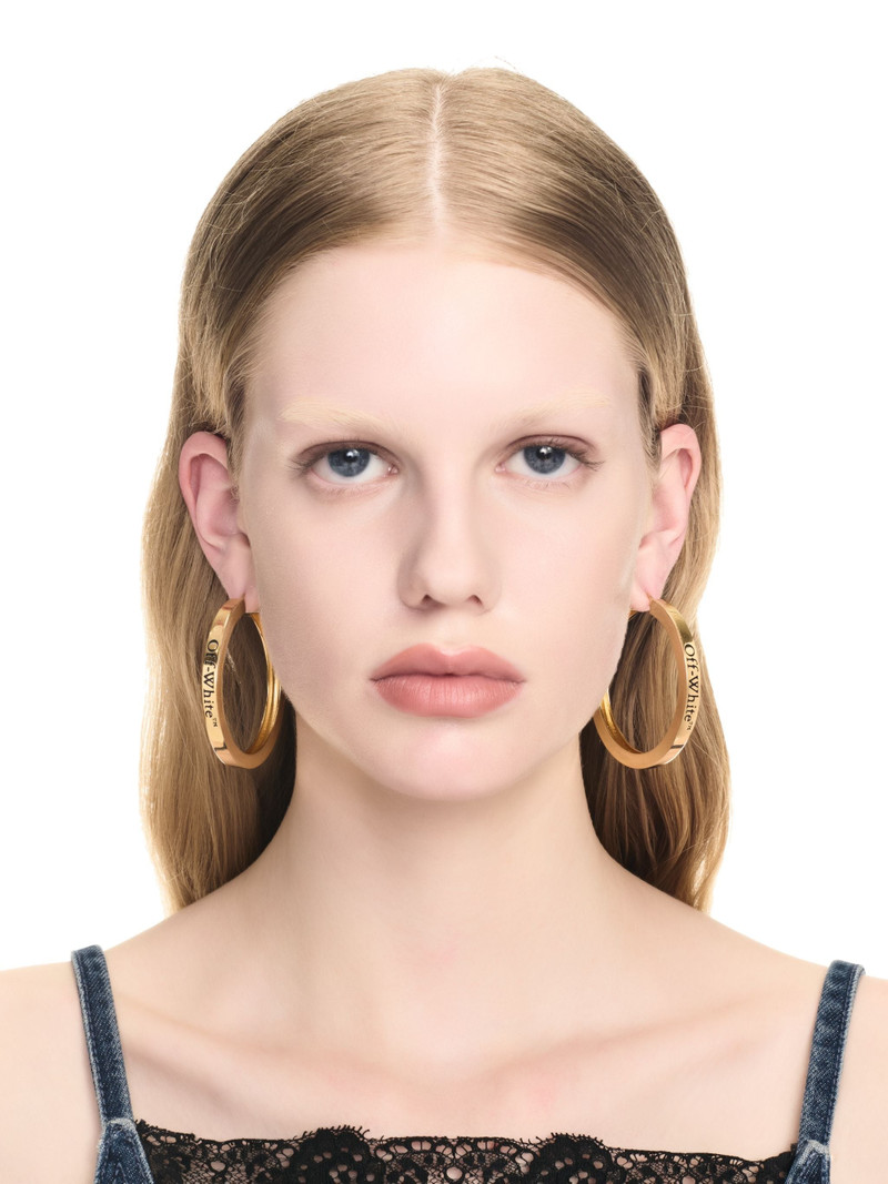 Logo Hoop Earrings 3
