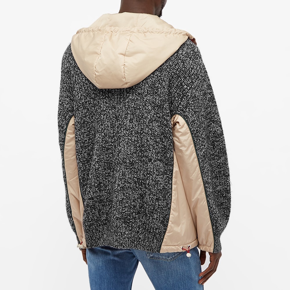 Moncler Hooded Knitted Marl Knit - 4