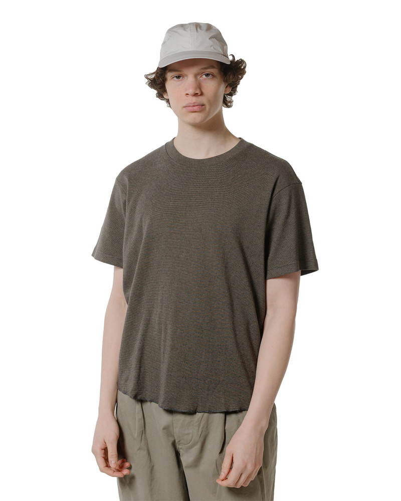 LADY WHITE CO. Sierra Stripe T-Shirt Anvil Grey outlook