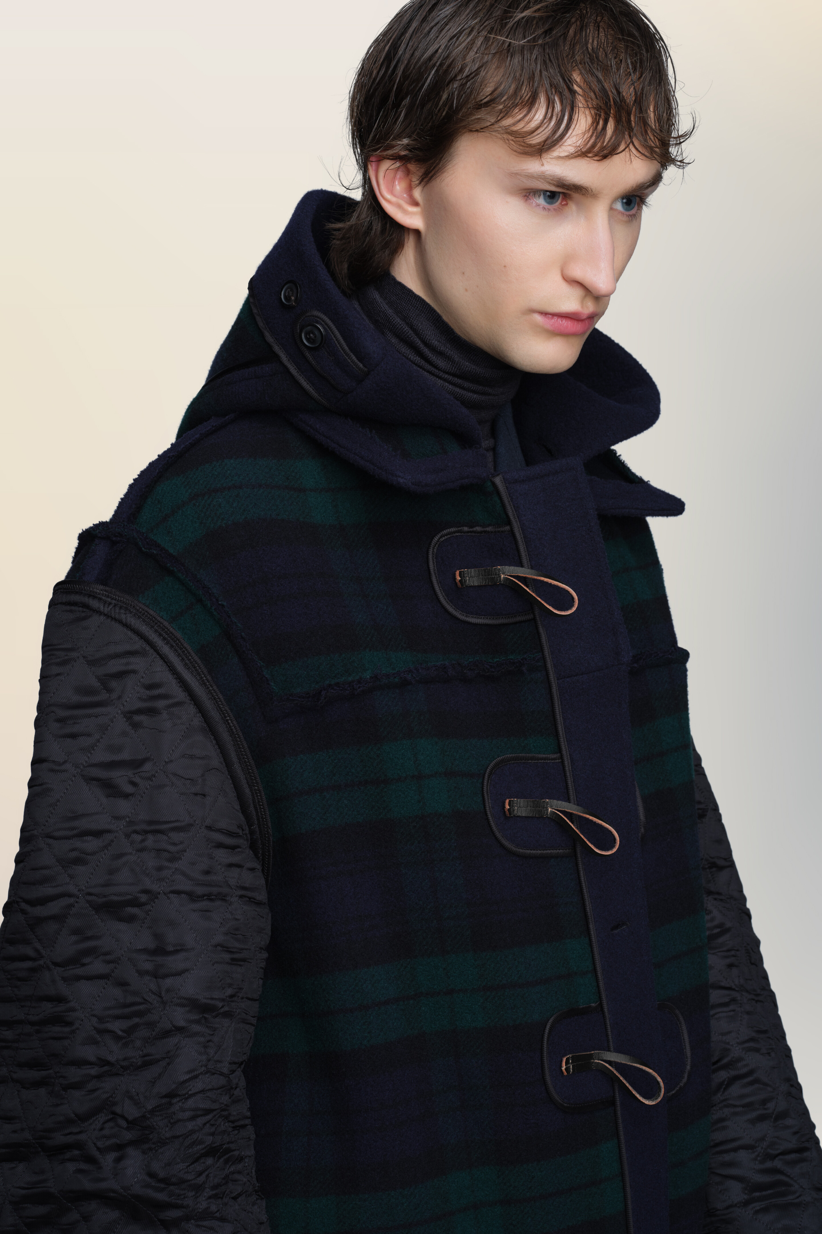 Reversible wool coat - 7