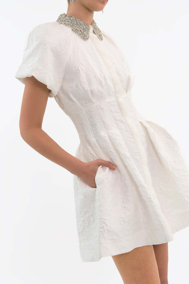 Esther Puff Sleeve Mini Dress 5