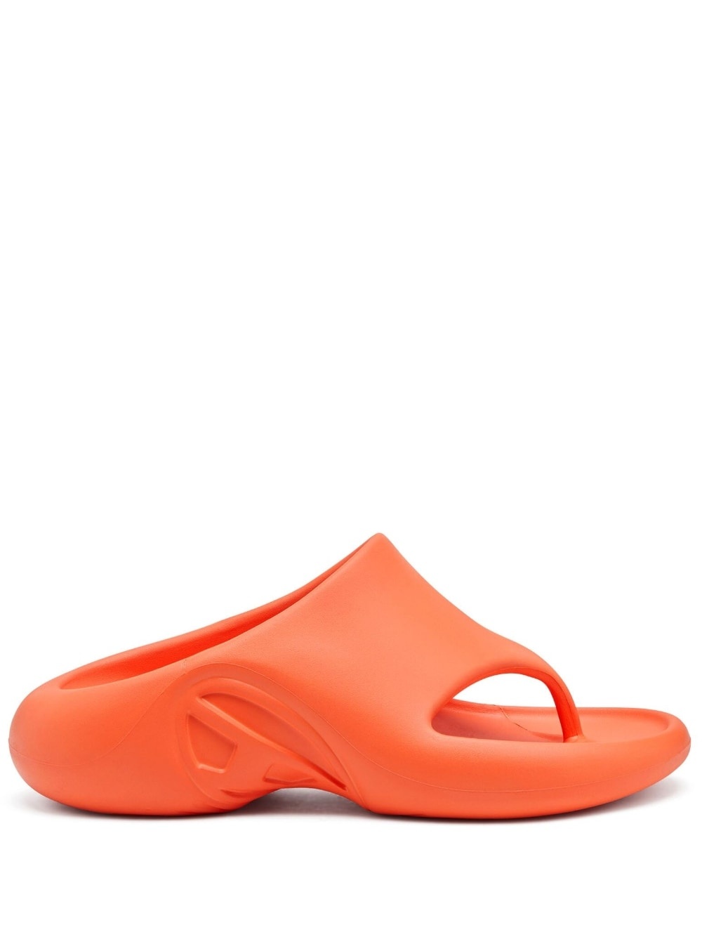 thong-strap slip-on sandals - 1