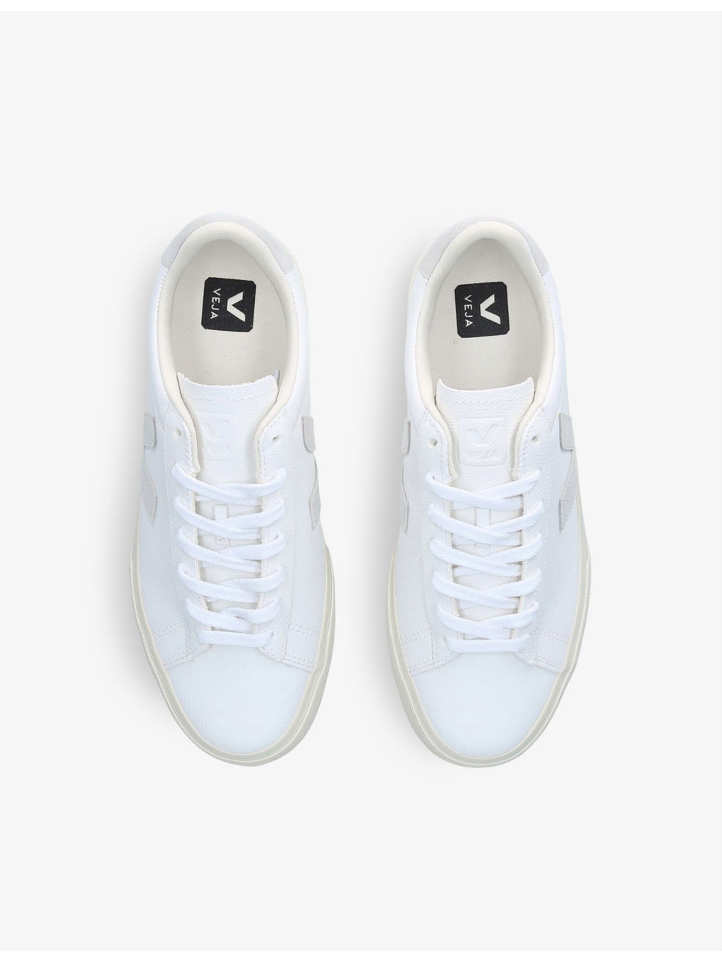 Men's Campo leather low-top trainers - 2