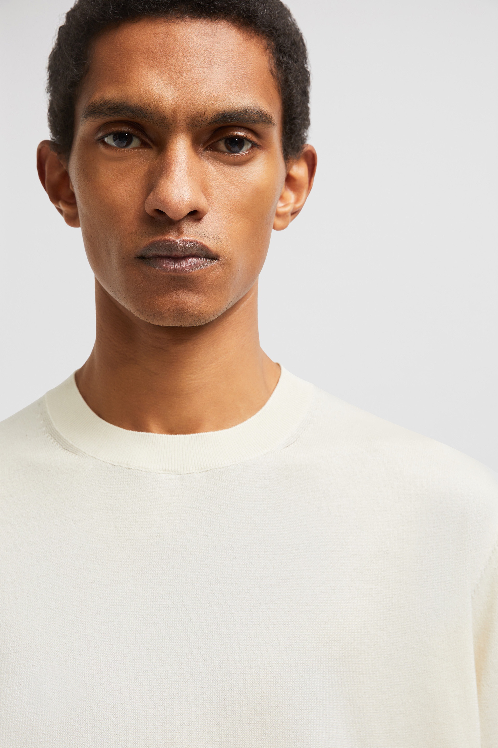 Silk & Cotton Knit T-Shirt - 4