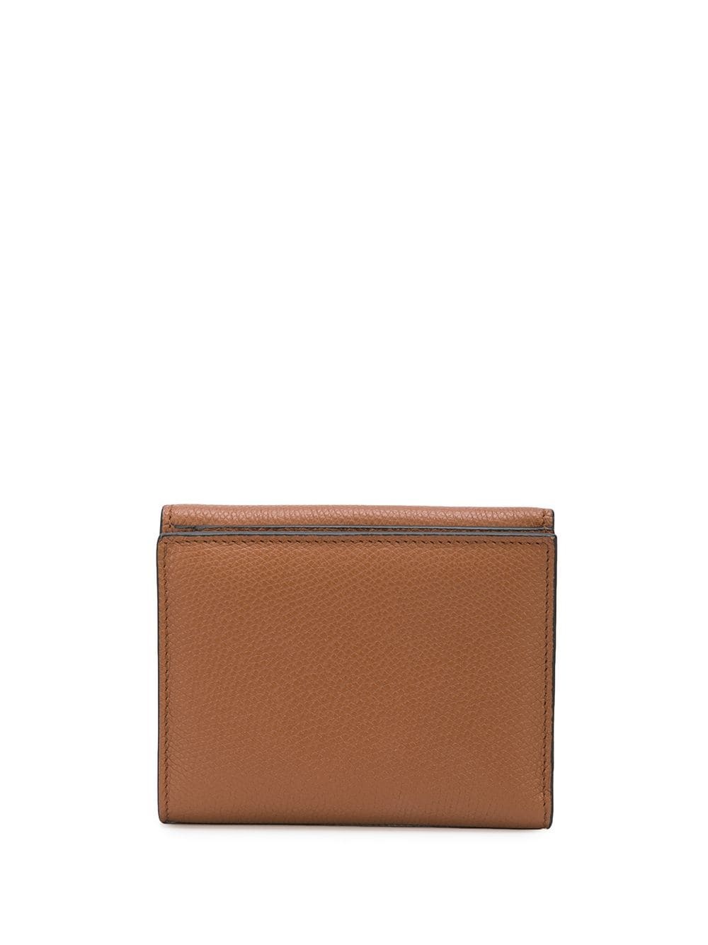 calf leather VLOGO detail wallet - 2