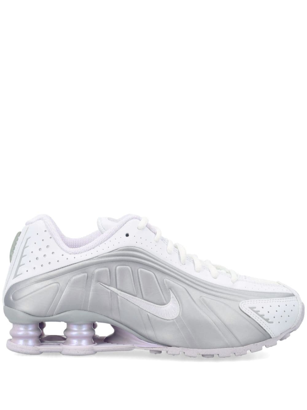 Shox R4 panelled sneakers - 1