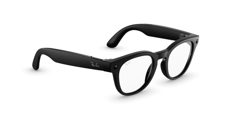 Ray-Ban Meta Scriber Optics (Gen 2), Shiny Black, Clear Lenses 4