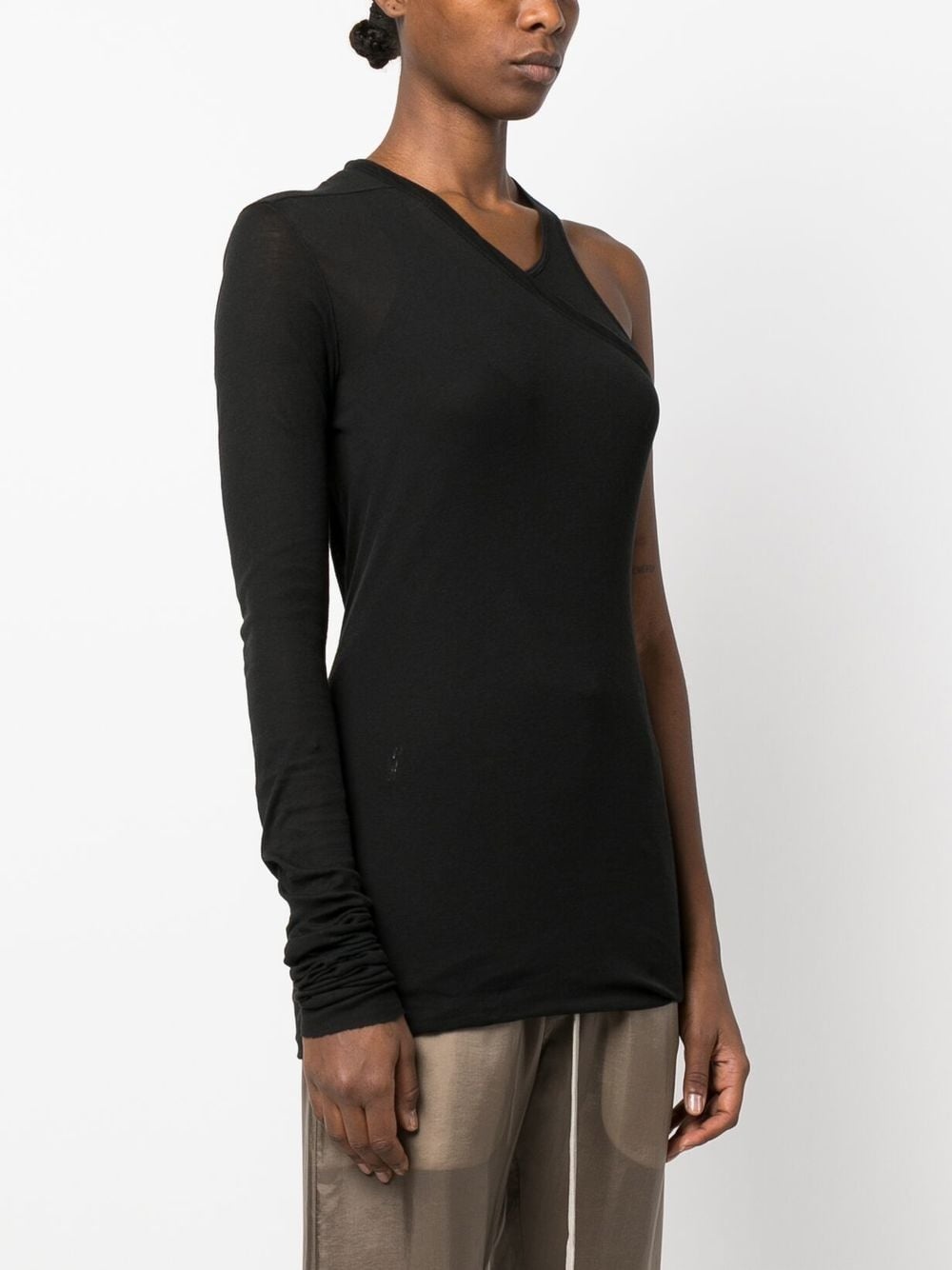 Ziggy asymmetric-sleeve top - 3