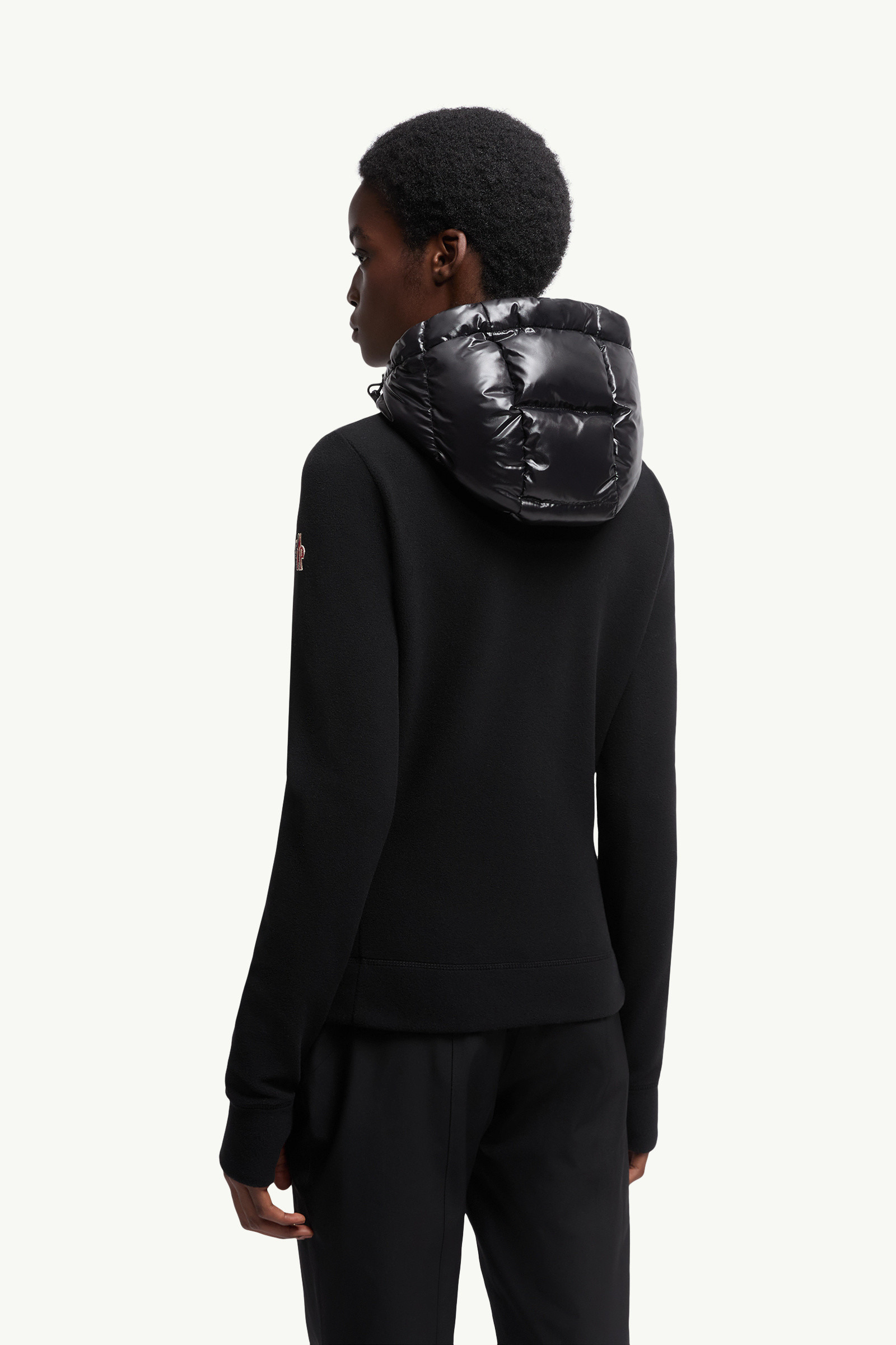 Padded Zip-Up Hoodie - 5