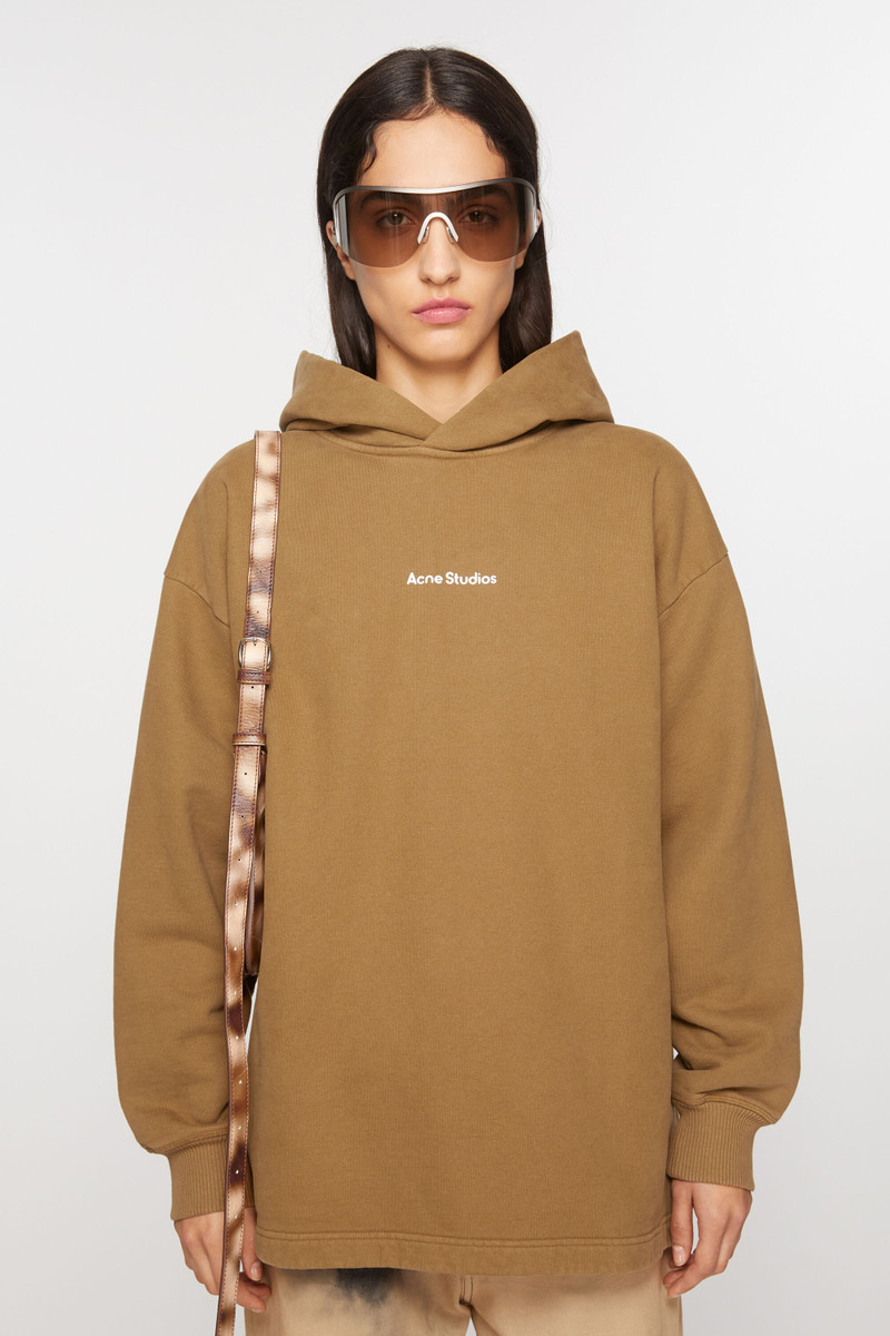 Acne Studios Hooded sweater - Mud beige outlook